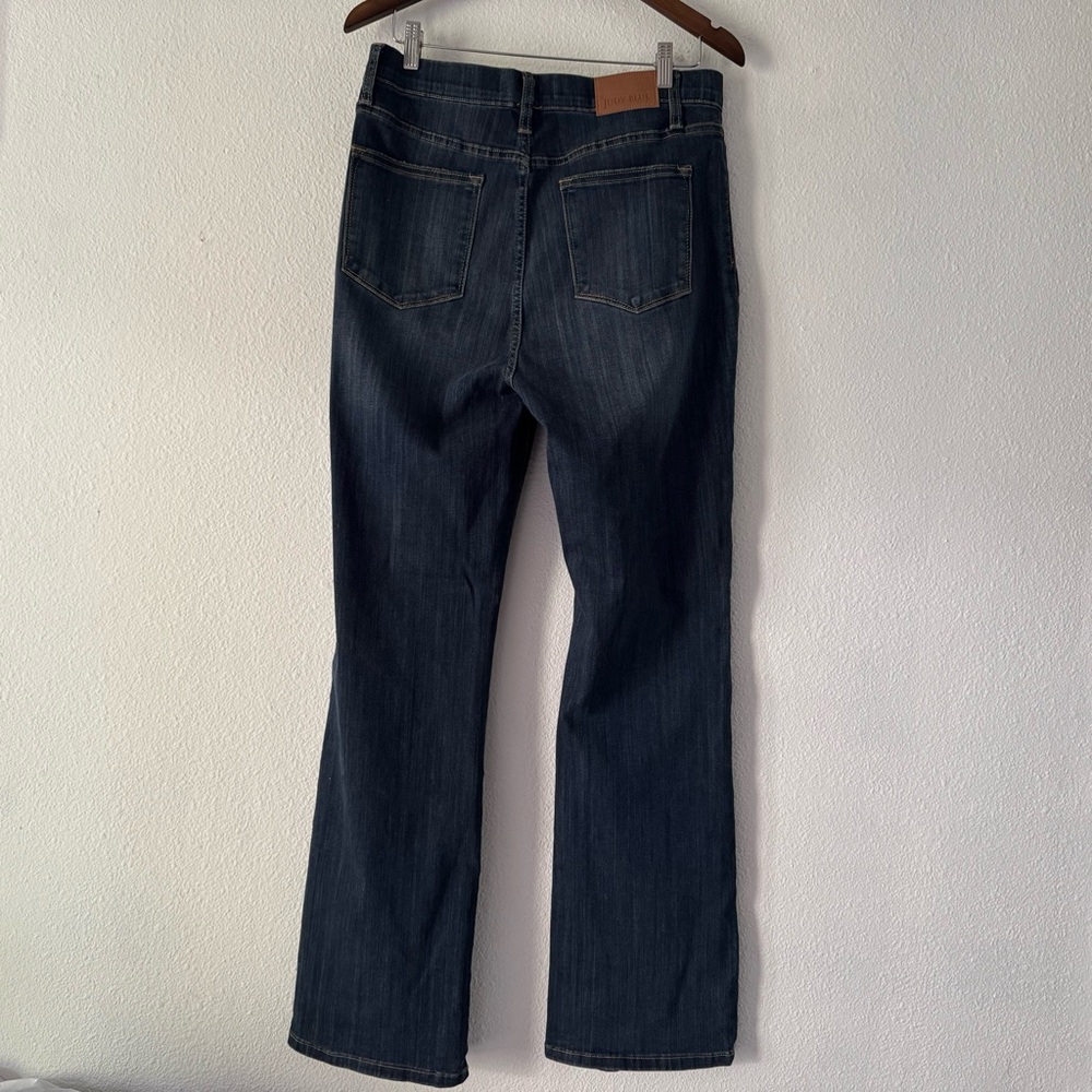 High Rise Judy Blue Influencer Slim Bootcut Viral Blue Jeans 13/31 NEW Comfy - Picture 14 of 14
